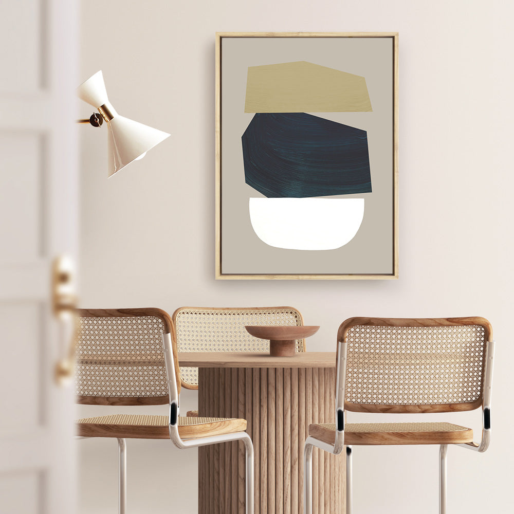 Shop Toned Canvas Print a painted abstract themed framed canvas wall art print from The Print Emporium artwork collection - Buy Australian made fine art painting style stretched canvas prints for the home and your interior decor space, TPE-DH-107-CA-35X46-NF