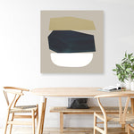 Shop Toned (Square) Canvas Print a painted abstract themed framed canvas wall art print from The Print Emporium artwork collection - Buy Australian made fine art painting style stretched canvas prints for the home and your interior decor space, TPE-DH-330-CA-40X40-NF