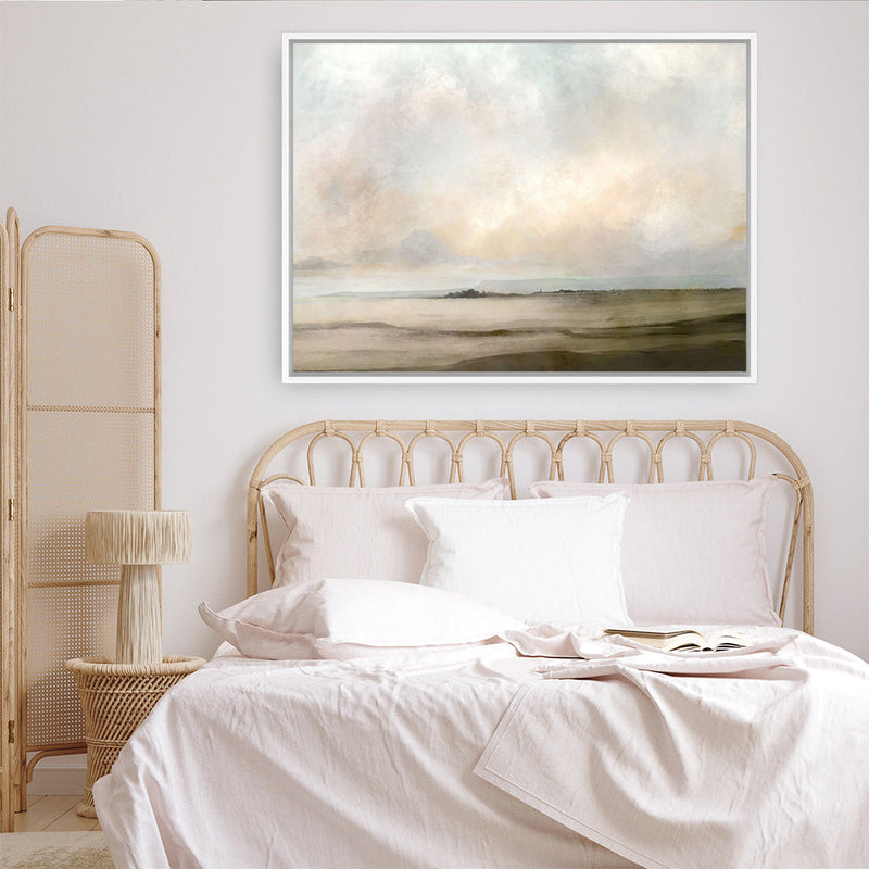 Shop Topsham Canvas Print a painted abstract themed framed canvas wall art print from The Print Emporium artwork collection - Buy Australian made fine art painting style stretched canvas prints for the home and your interior decor space, TPE-DH-144-CA-35X46-NF