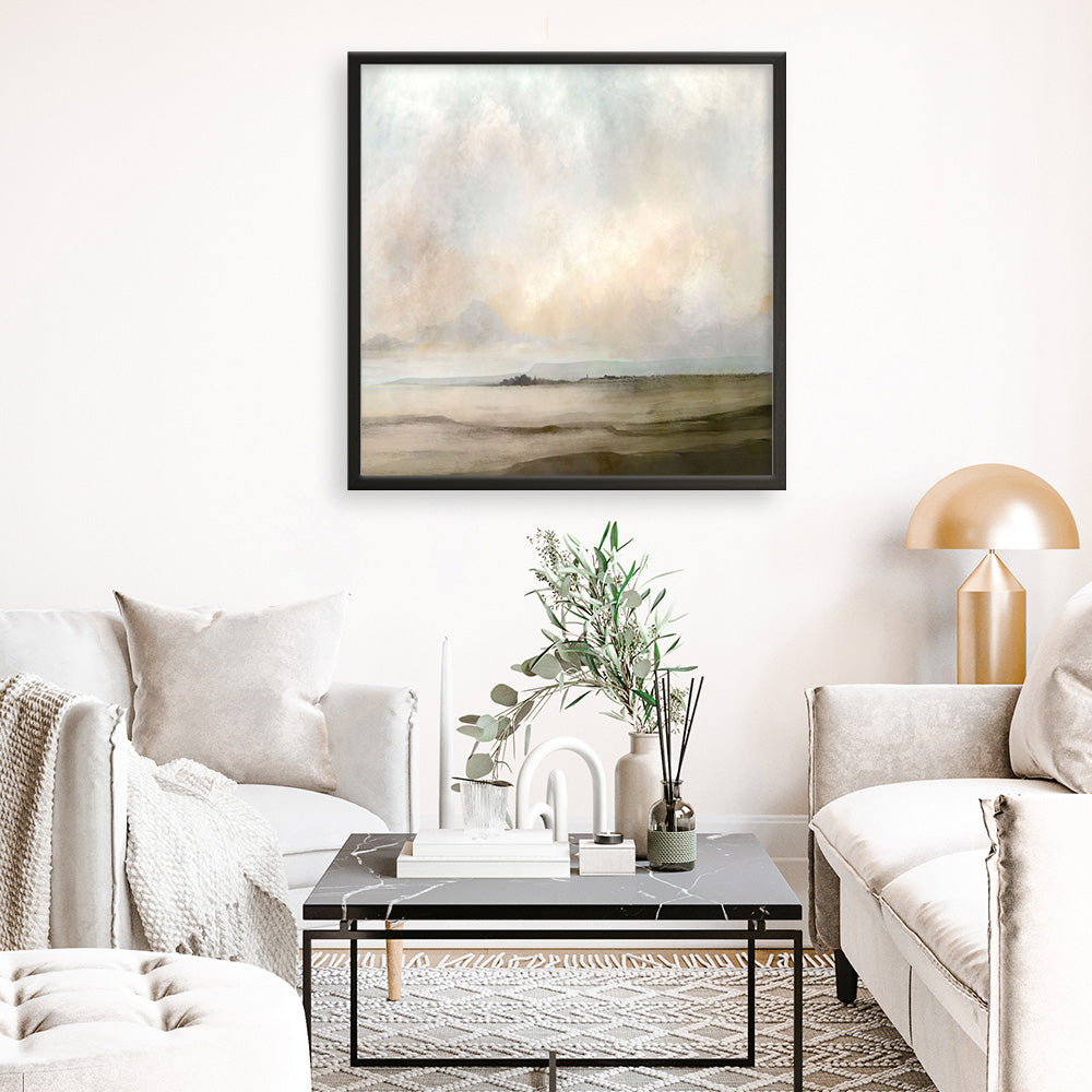Shop Topsham (Square) Art Print a painted abstract themed wall art print from The Print Emporium wall artwork collection - Buy Australian made fine art painting style poster and framed prints for the home and your interior decor room, TPE-DH-228-AP