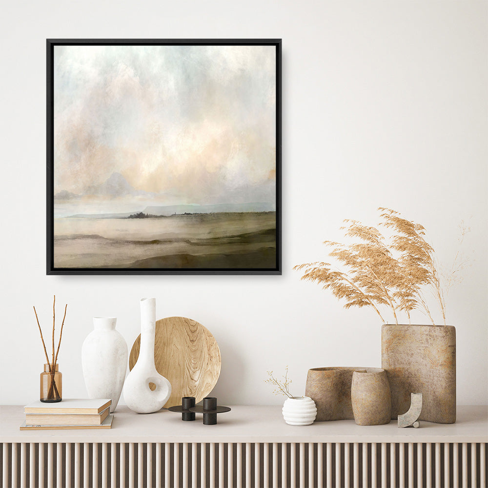 Shop Topsham (Square) Canvas Print a painted abstract themed framed canvas wall art print from The Print Emporium artwork collection - Buy Australian made fine art painting style stretched canvas prints for the home and your interior decor space, TPE-DH-228-CA-40X40-NF