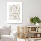 Shop Touch Canvas Print a painted abstract themed framed canvas wall art print from The Print Emporium artwork collection - Buy Australian made fine art painting style stretched canvas prints for the home and your interior decor space, TPE-DH-366-CA-35X46-NF