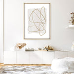 Shop Touch Canvas Print a painted abstract themed framed canvas wall art print from The Print Emporium artwork collection - Buy Australian made fine art painting style stretched canvas prints for the home and your interior decor space, TPE-DH-366-CA-35X46-NF