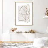 Shop Touch Canvas Print a painted abstract themed framed canvas wall art print from The Print Emporium artwork collection - Buy Australian made fine art painting style stretched canvas prints for the home and your interior decor space, TPE-DH-366-CA-35X46-NF