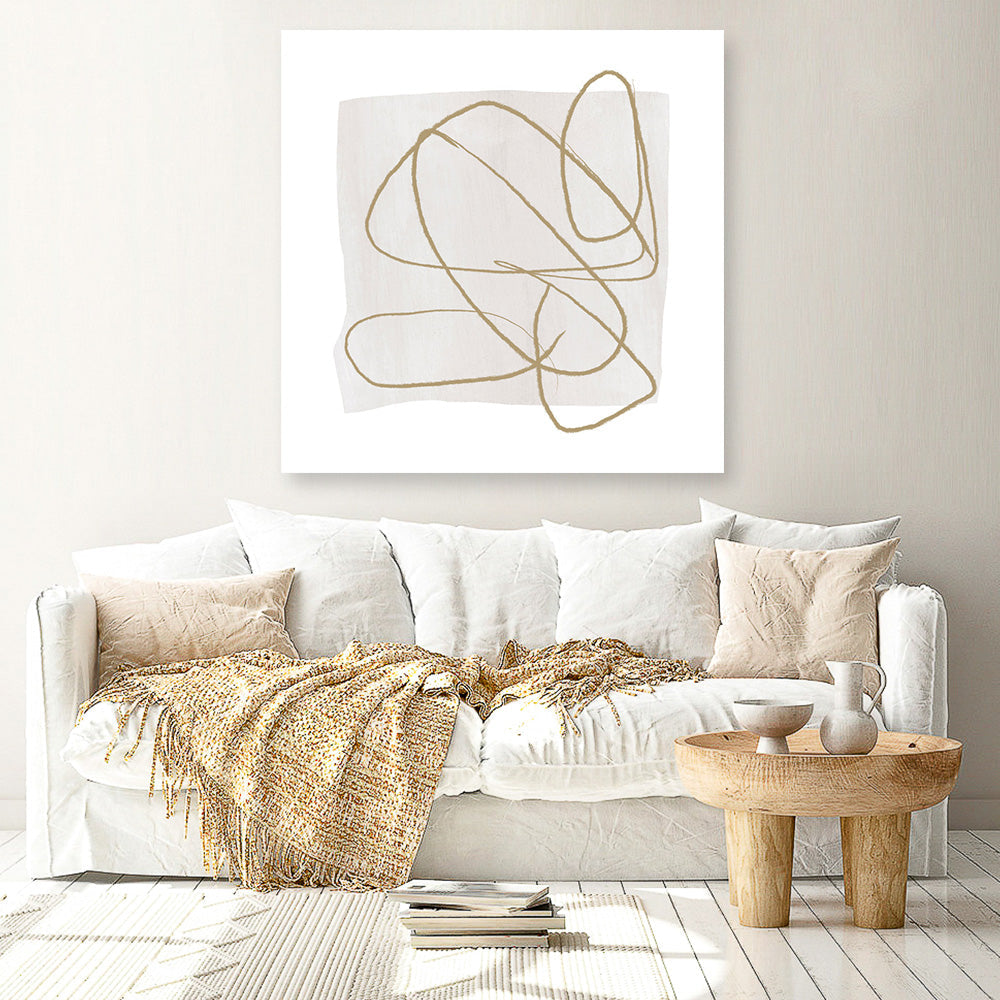 Shop Touch (Square) Canvas Print a painted abstract themed framed canvas wall art print from The Print Emporium artwork collection - Buy Australian made fine art painting style stretched canvas prints for the home and your interior decor space, TPE-DH-179-CA-40X40-NF