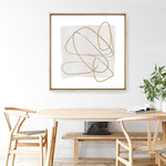 Shop Touch (Square) Canvas Print a painted abstract themed framed canvas wall art print from The Print Emporium artwork collection - Buy Australian made fine art painting style stretched canvas prints for the home and your interior decor space, TPE-DH-179-CA-40X40-NF