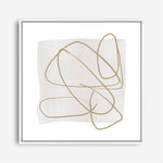 Shop Touch (Square) Canvas Print a painted abstract themed framed canvas wall art print from The Print Emporium artwork collection - Buy Australian made fine art painting style stretched canvas prints for the home and your interior decor space, TPE-DH-179-CA-40X40-NF