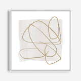 Shop Touch (Square) Canvas Print a painted abstract themed framed canvas wall art print from The Print Emporium artwork collection - Buy Australian made fine art painting style stretched canvas prints for the home and your interior decor space, TPE-DH-179-CA-40X40-NF