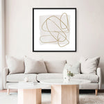 Shop Touch (Square) Canvas Print a painted abstract themed framed canvas wall art print from The Print Emporium artwork collection - Buy Australian made fine art painting style stretched canvas prints for the home and your interior decor space, TPE-DH-179-CA-40X40-NF