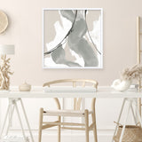 Shop Touch of Gray II (Square) Art Print a painted abstract themed wall art print from The Print Emporium wall artwork collection - Buy Australian made fine art painting style poster and framed prints for the home and your interior decor room, TPE-WA-75156-AP