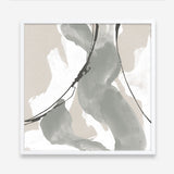 Shop Touch of Gray II (Square) Art Print a painted abstract themed wall art print from The Print Emporium wall artwork collection - Buy Australian made fine art painting style poster and framed prints for the home and your interior decor room, TPE-WA-75156-AP