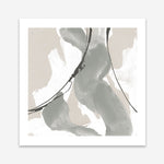 Shop Touch of Gray II (Square) Art Print a painted abstract themed wall art print from The Print Emporium wall artwork collection - Buy Australian made fine art painting style poster and framed prints for the home and your interior decor room, TPE-WA-75156-AP