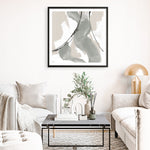 Shop Touch of Gray II (Square) Art Print a painted abstract themed wall art print from The Print Emporium wall artwork collection - Buy Australian made fine art painting style poster and framed prints for the home and your interior decor room, TPE-WA-75156-AP