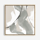 Shop Touch of Gray II (Square) Canvas Print a painted abstract themed framed canvas wall art print from The Print Emporium artwork collection - Buy Australian made fine art painting style stretched canvas prints for the home and your interior decor space, TPE-WA-75156-CA-40X40-NF