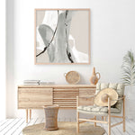 Shop Touch of Gray IV (Square) Art Print a painted abstract themed wall art print from The Print Emporium wall artwork collection - Buy Australian made fine art painting style poster and framed prints for the home and your interior decor room, TPE-WA-75158-AP