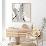 Shop Touch of Gray IV (Square) Art Print a painted abstract themed wall art print from The Print Emporium wall artwork collection - Buy Australian made fine art painting style poster and framed prints for the home and your interior decor room, TPE-WA-75158-AP