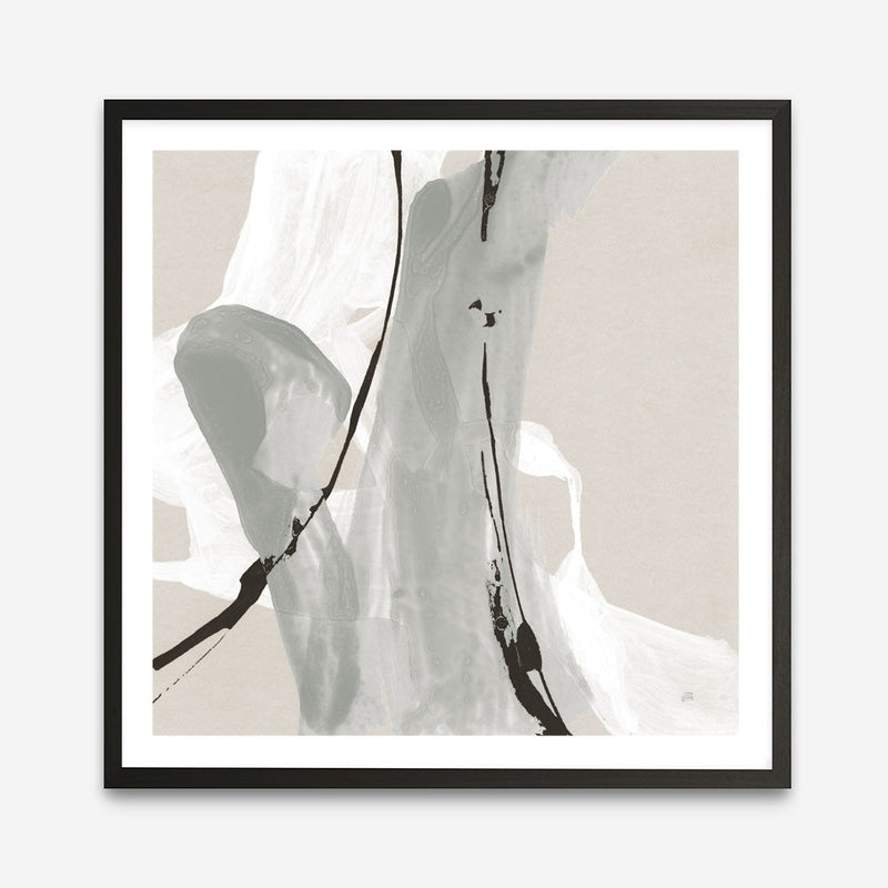 Shop Touch of Gray IV (Square) Art Print a painted abstract themed wall art print from The Print Emporium wall artwork collection - Buy Australian made fine art painting style poster and framed prints for the home and your interior decor room, TPE-WA-75158-AP