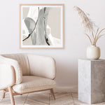 Shop Touch of Gray IV (Square) Art Print a painted abstract themed wall art print from The Print Emporium wall artwork collection - Buy Australian made fine art painting style poster and framed prints for the home and your interior decor room, TPE-WA-75158-AP