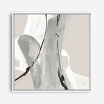 Shop Touch of Gray IV (Square) Canvas Print a painted abstract themed framed canvas wall art print from The Print Emporium artwork collection - Buy Australian made fine art painting style stretched canvas prints for the home and your interior decor space, TPE-WA-75158-CA-40X40-NF