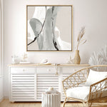Shop Touch of Gray IV (Square) Canvas Print a painted abstract themed framed canvas wall art print from The Print Emporium artwork collection - Buy Australian made fine art painting style stretched canvas prints for the home and your interior decor space, TPE-WA-75158-CA-40X40-NF