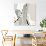 Shop Touch of Gray IV (Square) Canvas Print a painted abstract themed framed canvas wall art print from The Print Emporium artwork collection - Buy Australian made fine art painting style stretched canvas prints for the home and your interior decor space, TPE-WA-75158-CA-40X40-NF