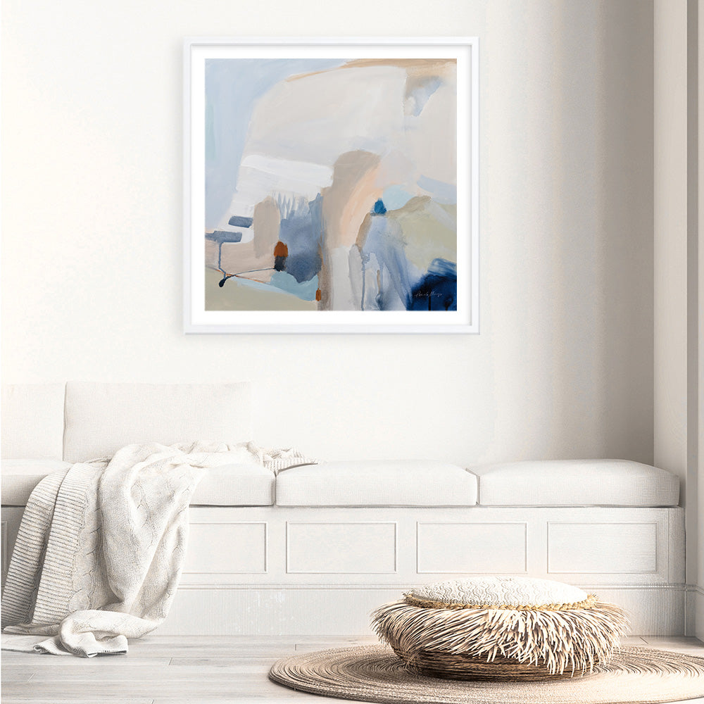 Shop Transitions (Square) Art Print a painted abstract themed wall art print from The Print Emporium wall artwork collection - Buy Australian made fine art painting style poster and framed prints for the home and your interior decor room, TPE-WA-68969-AP