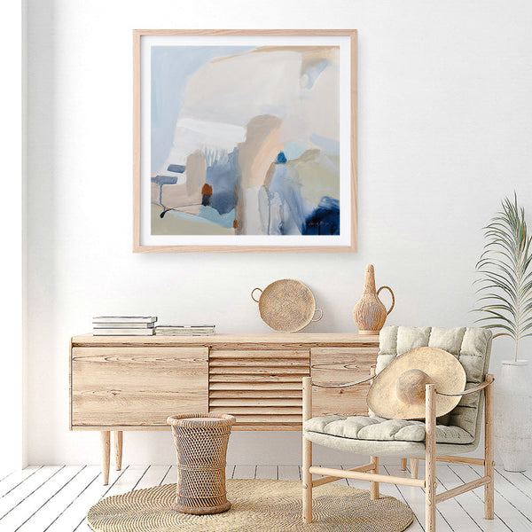 Shop Transitions (Square) Art Print a painted abstract themed wall art print from The Print Emporium wall artwork collection - Buy Australian made fine art painting style poster and framed prints for the home and your interior decor room, TPE-WA-68969-AP