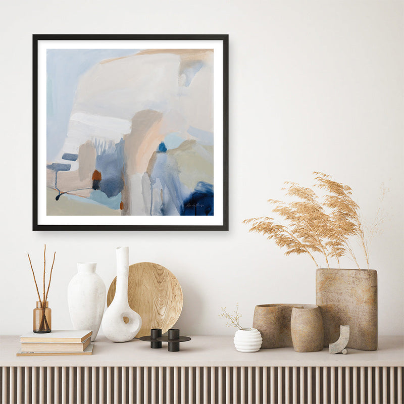 Shop Transitions (Square) Art Print a painted abstract themed wall art print from The Print Emporium wall artwork collection - Buy Australian made fine art painting style poster and framed prints for the home and your interior decor room, TPE-WA-68969-AP