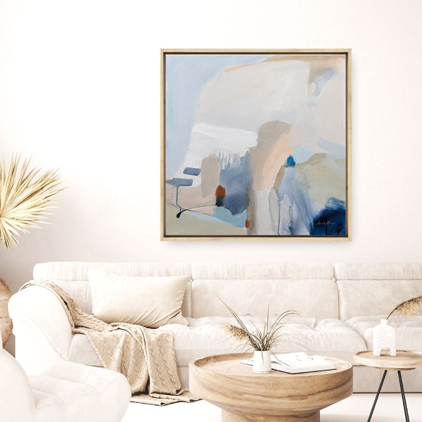 Shop Transitions (Square) Canvas Print a painted abstract themed framed canvas wall art print from The Print Emporium artwork collection - Buy Australian made fine art painting style stretched canvas prints for the home and your interior decor space, TPE-WA-68969-CA-40X40-NF