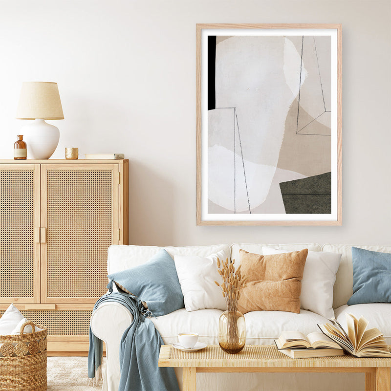 Shop Transparent I Art Print a painted abstract themed wall art print from The Print Emporium wall artwork collection - Buy Australian made fine art painting style poster and framed prints for the home and your interior decor room, TPE-PC-PI547-AP