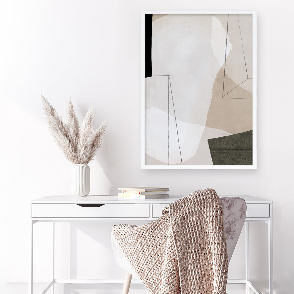 Shop Transparent I Art Print a painted abstract themed wall art print from The Print Emporium wall artwork collection - Buy Australian made fine art painting style poster and framed prints for the home and your interior decor room, TPE-PC-PI547-AP