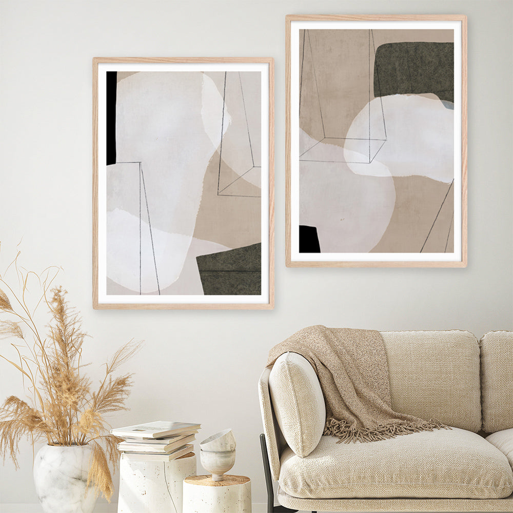Shop Transparent II Art Print a painted abstract themed wall art print from The Print Emporium wall artwork collection - Buy Australian made fine art painting style poster and framed prints for the home and your interior decor room, TPE-PC-PI548-AP