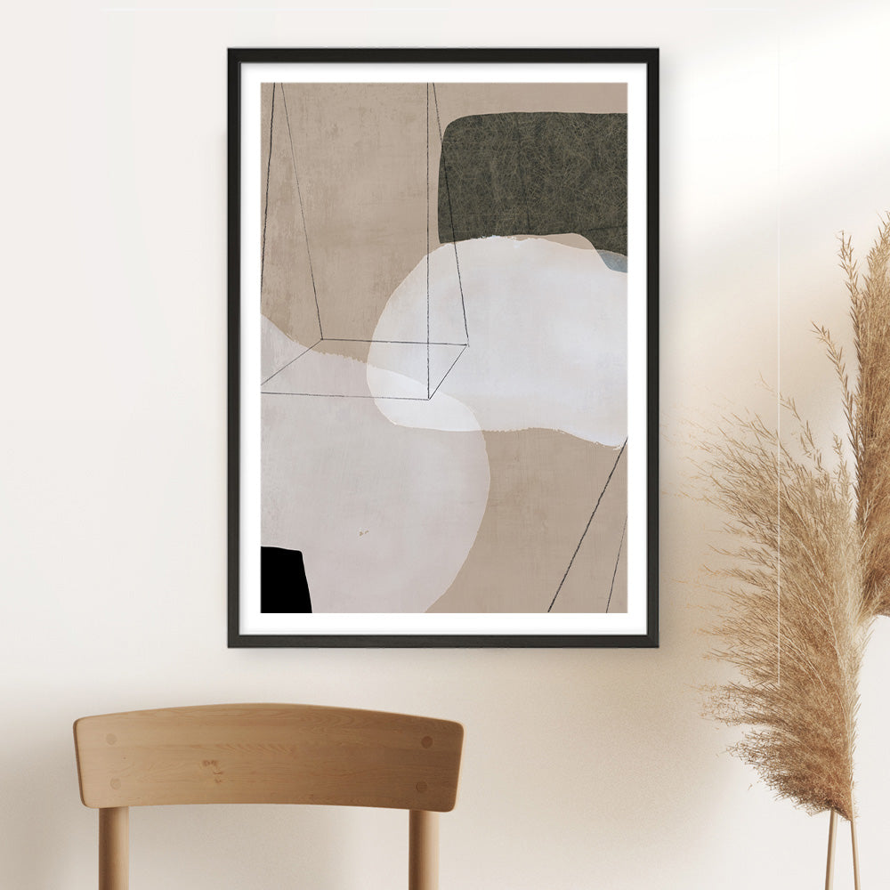 Shop Transparent II Art Print a painted abstract themed wall art print from The Print Emporium wall artwork collection - Buy Australian made fine art painting style poster and framed prints for the home and your interior decor room, TPE-PC-PI548-AP