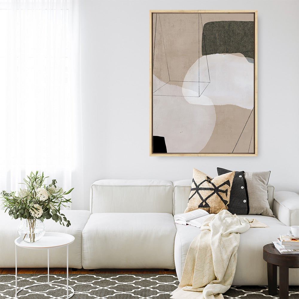 Shop Transparent II Canvas Print a painted abstract themed framed canvas wall art print from The Print Emporium artwork collection - Buy Australian made fine art painting style stretched canvas prints for the home and your interior decor space, TPE-PC-PI548-CA-35X46-NF