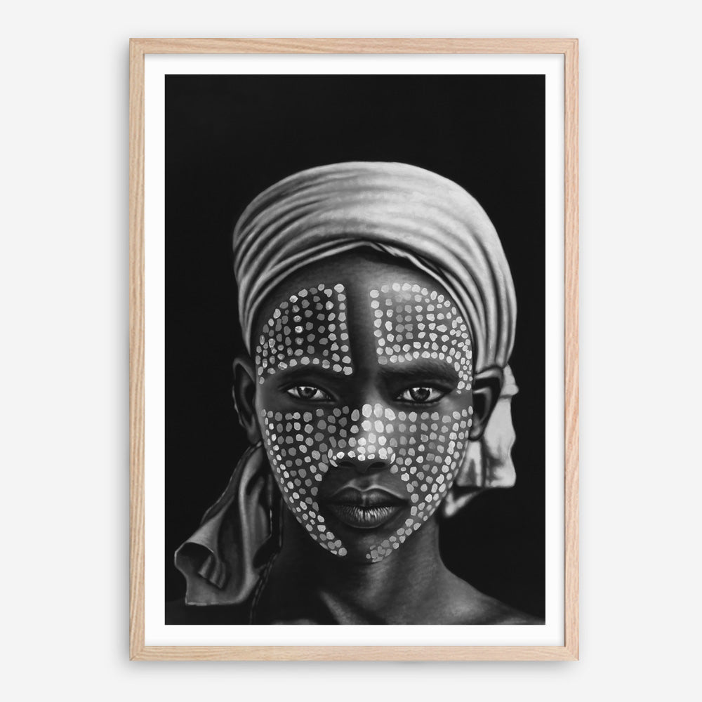 Shop Tribal Art Print a Hamptons style themed painted wall art print from The Print Emporium wall artwork collection - Buy Australian made fine art painting style poster and framed prints for the home and your interior decor room, TPE-038-AP