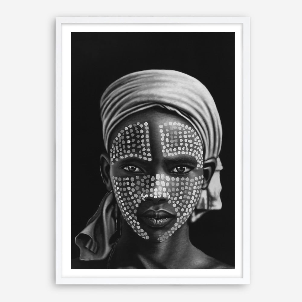 Shop Tribal Art Print a Hamptons style themed painted wall art print from The Print Emporium wall artwork collection - Buy Australian made fine art painting style poster and framed prints for the home and your interior decor room, TPE-038-AP