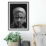 Shop Tribal Art Print a Hamptons style themed painted wall art print from The Print Emporium wall artwork collection - Buy Australian made fine art painting style poster and framed prints for the home and your interior decor room, TPE-038-AP