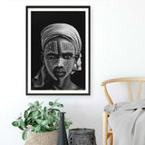 Shop Tribal Art Print a Hamptons style themed painted wall art print from The Print Emporium wall artwork collection - Buy Australian made fine art painting style poster and framed prints for the home and your interior decor room, TPE-038-AP