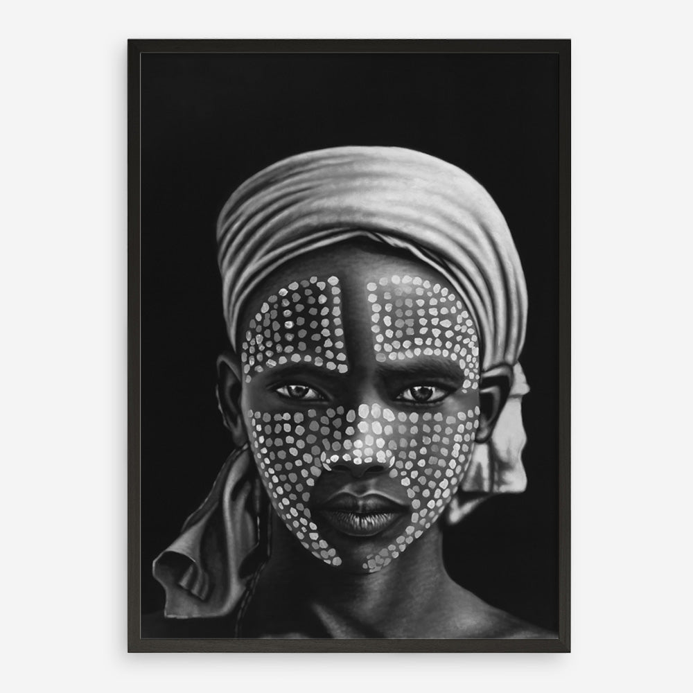 Shop Tribal Art Print a Hamptons style themed painted wall art print from The Print Emporium wall artwork collection - Buy Australian made fine art painting style poster and framed prints for the home and your interior decor room, TPE-038-AP