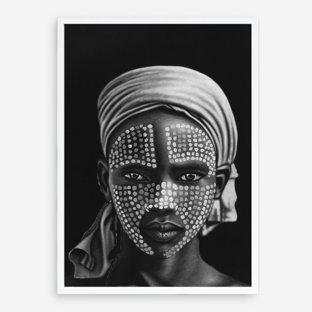 Shop Tribal Art Print a Hamptons style themed painted wall art print from The Print Emporium wall artwork collection - Buy Australian made fine art painting style poster and framed prints for the home and your interior decor room, TPE-038-AP