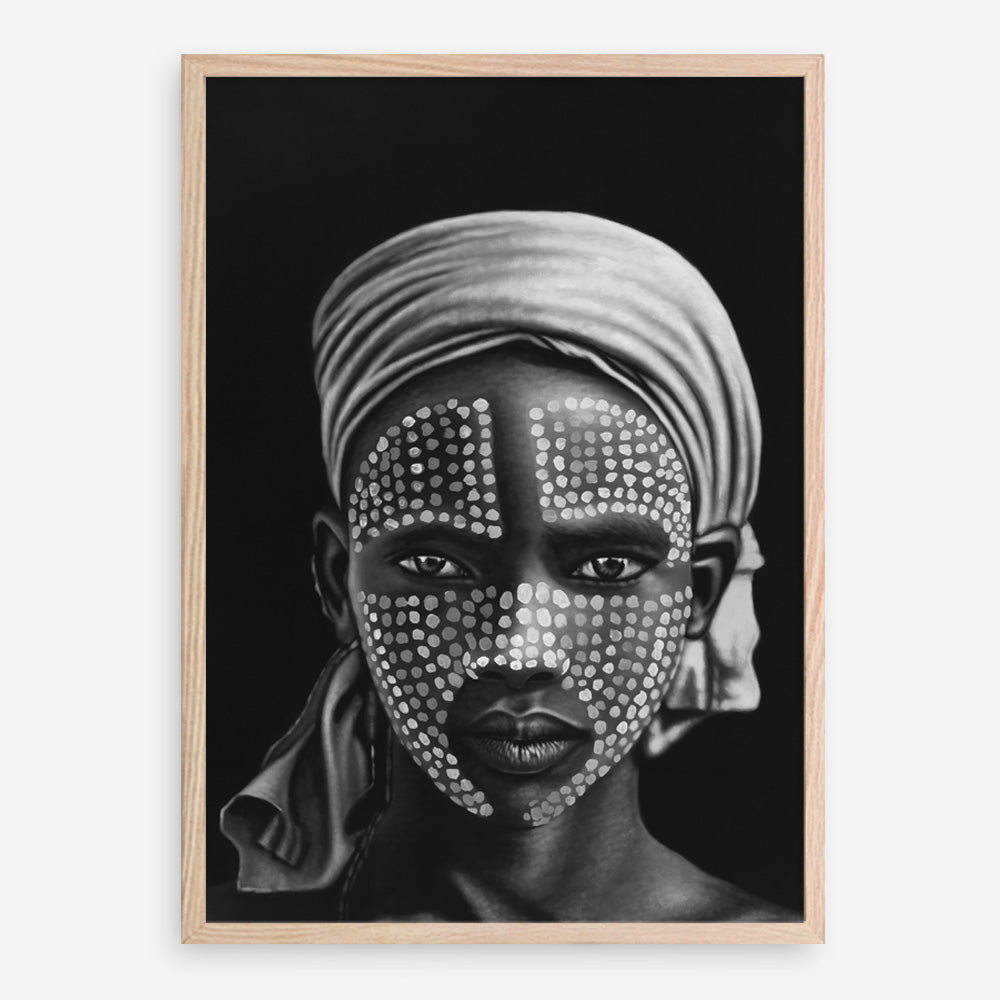 Shop Tribal Art Print a Hamptons style themed painted wall art print from The Print Emporium wall artwork collection - Buy Australian made fine art painting style poster and framed prints for the home and your interior decor room, TPE-038-AP