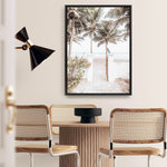 Shop Tropical Island Gate Photo Canvas Print a coastal themed photography framed stretched canvas print from The Print Emporium wall artwork collection - Buy Australian made prints for the home and your interior decor space, TPE-1241-CA-35X46-NF