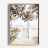 Shop Tropical Island Gate Photo Canvas Print a coastal themed photography framed stretched canvas print from The Print Emporium wall artwork collection - Buy Australian made prints for the home and your interior decor space, TPE-1241-CA-35X46-NF