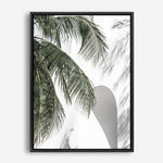 Shop Tropical Palm Villa Photo Canvas Print a coastal themed photography framed stretched canvas print from The Print Emporium wall artwork collection - Buy Australian made prints for the home and your interior decor space, TPE-1306-CA-35X46-NF