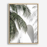 Shop Tropical Palm Villa Photo Canvas Print a coastal themed photography framed stretched canvas print from The Print Emporium wall artwork collection - Buy Australian made prints for the home and your interior decor space, TPE-1306-CA-35X46-NF