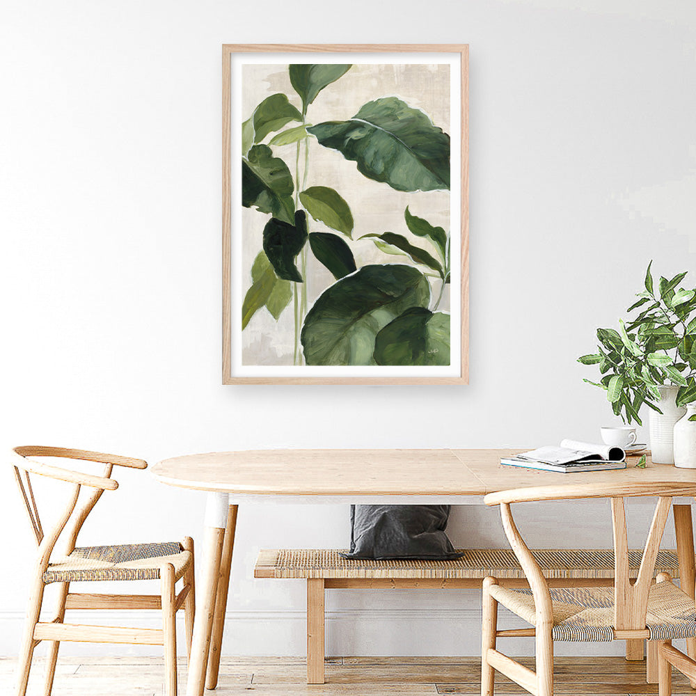 Shop Tropical Study II Crop Art Print a painted style wall art print from The Print Emporium wall artwork collection - Buy Australian made fine art painting style poster and framed prints for the home and your interior decor room, TPE-WA-70135-AP