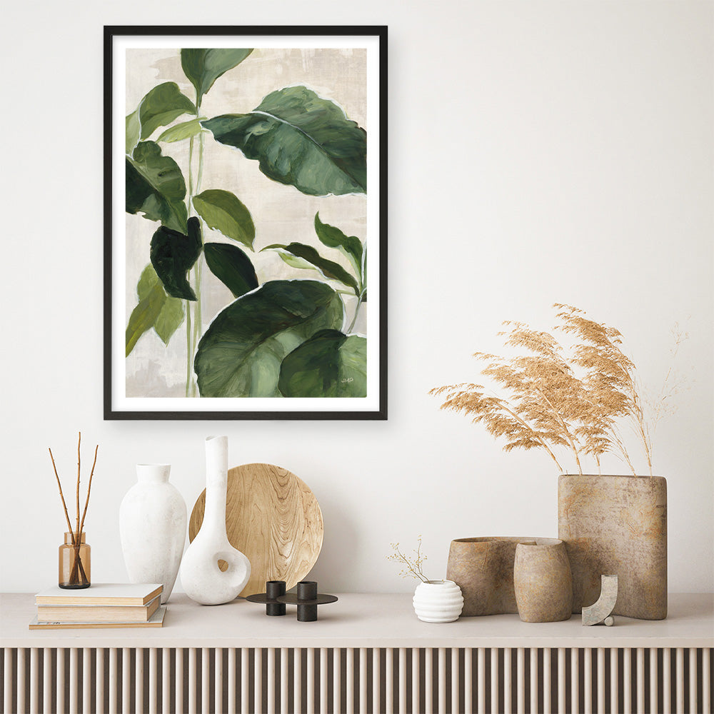 Shop Tropical Study II Crop Art Print a painted style wall art print from The Print Emporium wall artwork collection - Buy Australian made fine art painting style poster and framed prints for the home and your interior decor room, TPE-WA-70135-AP
