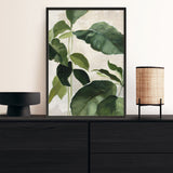 Shop Tropical Study II Crop Art Print a painted style wall art print from The Print Emporium wall artwork collection - Buy Australian made fine art painting style poster and framed prints for the home and your interior decor room, TPE-WA-70135-AP