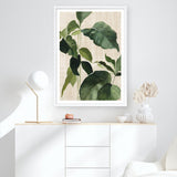 Shop Tropical Study II Linen Art Print a painted style wall art print from The Print Emporium wall artwork collection - Buy Australian made fine art painting style poster and framed prints for the home and your interior decor room, TPE-WA-74487-AP
