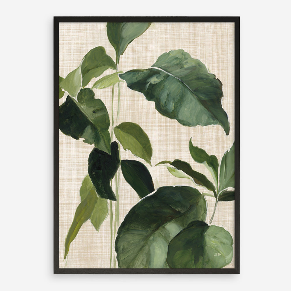 Shop Tropical Study II Linen Art Print a painted style wall art print from The Print Emporium wall artwork collection - Buy Australian made fine art painting style poster and framed prints for the home and your interior decor room, TPE-WA-74487-AP